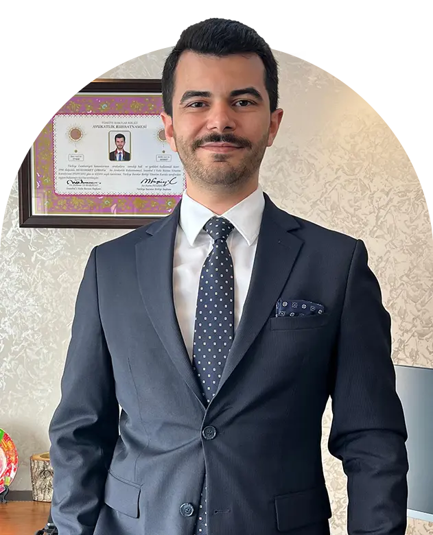 Kurucu Avukat Muhammet Çoban’ın profesyonel portre fotoğrafı;