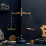 Tereke Tespit Davası: Miras Kalan Malların Tespiti 2 Tereke tespit davası; Bankayı temsil eden yapı, ev maketi, otomobil, kripto para sembolü, altın ve nakit paralarla birlikte konumlandırılmış adalet terazisi; mirasbırakanın taşınmazlar, araçlar, banka hesapları ve kripto varlıklar dâhil tüm malvarlığının tereke tespiti davası ile hukuken kayıt altına alınmasını anlatan kapak görseli.