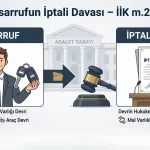 Tasarrufun İptali Davası: Şartları ve Süreci 2 Tasarrufun iptali davası İİK m.277 kapsamında mal kaçırmayı önleyen hukuki araç görseli